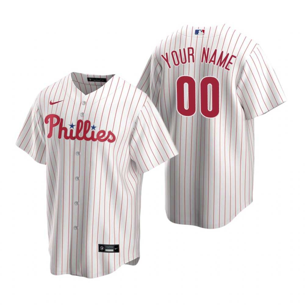 Philadelphia Phillies Customized Nike White Stitched MLB Cool Base Home Jersey,We sell and wholesale Philadelphia Phillies Customized Nike White Stitched MLB Cool Base Home Jersey on line form chian!